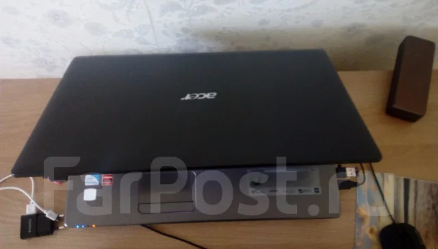 Acer Aspire 7750G. 17.3", 2 400����, ��� 4 ��, ���� 318���, WiFi: 1, Bluetooth: 1, ����������� �� 2��. ����