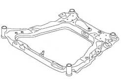 Балка под двс. Nissan X-Trail, HT32, T32, NT32, HNT32 Двигатели: MR20, MR20DD. Под заказ