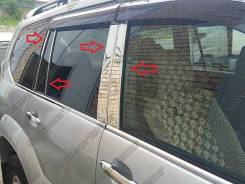 Накладка на стойку. Toyota Land Cruiser Prado, TRJ125, RZJ120, KDJ125, GRJ120, TRJ120W, KDJ121, RZJ125, VZJ120, RZJ120W, KDJ120W, KDJ121W, VZJ121W, TR...