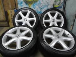 Продам Отличные Стильные колёса Nissan+Лето Жир 215/45R17. 7.5x17 5x114.30 ET40
