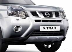 Накладка на бампер. Nissan X-Trail