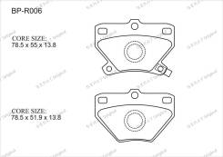 Колодка тормозная дисковая. Toyota: Corolla, Corolla Verso, Yaris, Vios, Allex, Celica, Yaris Verso, Matrix, Echo Verso, Vitz, Soluna Vios, Corolla Fi...