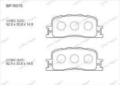Колодка тормозная дисковая. Toyota: Wish, Highlander, Kluger V, Windom, Camry Lexus ES330, MCV30, MCV31 Lexus ES300, MCV30, MCV31 Двигатели: 1AZFE, 1Z...
