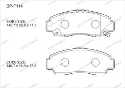 Колодка тормозная. Honda 3.5RL Honda Legend, GF-KA9, LA-KA9, ABA-KA9, GH-KA9 Honda Avancier, GH-TA4, LA-TA4, GH-TA2, LA-TA2 Honda Accord, LA-CM3, LA-C...