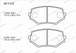 Колодки тормозные. Suzuki Escudo, TA02W, TA11W, TA31W, TA51W, TA52W, TD02W, TD11W, TD31W, TD32W, TD51W, TD52W, TD61W, TD62W, TL52W, TX92W Mazda Procee...