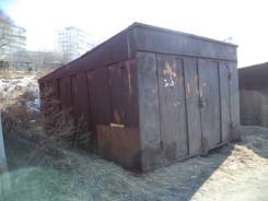 Гаражи металлические. улица Мыс Кунгасный 2, р-н Первая речка. Вид снаружи