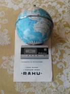 Сувенирный радиоприемник "RAHU" с часами (радиобудильник), СССР. Оригинал