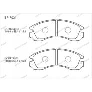 Колодка тормозная. Mitsubishi: Lancer Evolution, Legnum, Mirage, Lancer Cedia, Lancer, FTO, Galant, Galant Fortis, Aspire