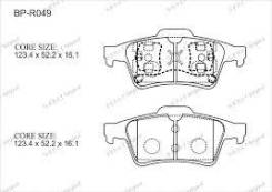 Колодка тормозная дисковая. Renault Laguna Renault Megane Renault Espace Renault Vel Satis Nissan Primera Двигатели: F9Q, M9R, G9T, F4P, F5R, F4R, K4M...