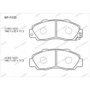 Колодка тормозная. Honda Legend, E-KA7, E-KA8 Honda Torneo, LA-CL3, E-CF4, GH-CF4, E-CF5, LA-CF5, GH-CF5, GF-CF5, GF-CF4 Honda Accord, LA-CL3, GF-CF7...