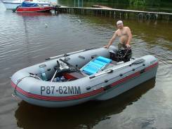 Tohatsu. длина 4,00 м., двигатель подвесной, 18,00 л.с., бензин