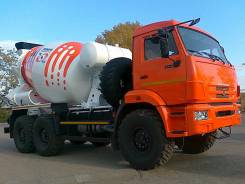 Камаз 43118-1013-10. Автобетоносмеситель 58146T шасси КамАЗ 43118-3017-46 (6х6) 6м3, 6,00 куб. м.