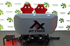 AttraX - двухместный аттракцион VR в виртуальном шлеме с джойстиком