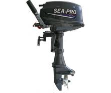 Sea-Pro. 9,80 л.с., 2х тактный, бензин, нога S (381 мм), Год: 2017 год
