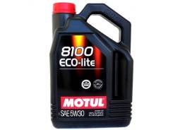 Motul 8100 Eco-Lite. Вязкость 5W-30, синтетическое