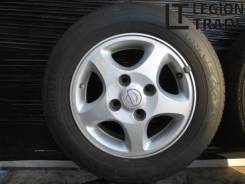 Лето. Комплект колес 195/65R14 4x114,3 ET45 14x6J Yokohama Ecos. 6.0x14" 4x114.30 ET45