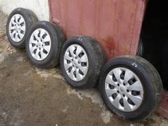 Отличные колеса Bridgestone 2012 195/65/15 лето. x15" 5x114.30