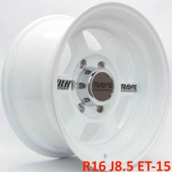 RAYS. 8.5x16, 6x139.70, ET-15, ЦО 110,1 мм.