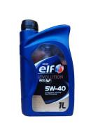 Elf Evolution. Вязкость 5W-40, синтетическое