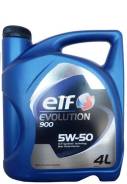 Elf Evolution. Вязкость 5W-50, полусинтетическое