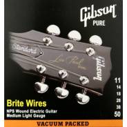 Gibson SEG-700ML Brite Wires NPS Wound 11-50 струны для электрогитары