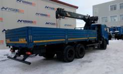 Hiab 160T. Кран манипулятор автомобильный HIAB 160T - 6 на шасси Камаз 65117, 3 000 куб. см., 16 000 кг., 18 м.