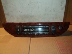 Блок управления климат-контролем. Toyota Camry, ACV30, ACV30L Двигатель 2AZFE