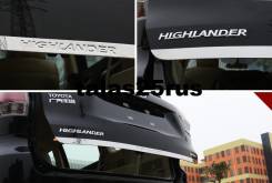 Накладка на дверь багажника. Toyota Highlander
