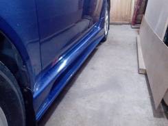 Порог пластиковый. Mitsubishi Lancer