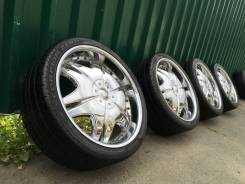 Giovanna Ararat R22 5х114.3 и 5х120+ pirelli 265/35/22 из Японии. 9.0/9.0x22 5x114.30, 5x120.00 ET10/35 ЦО 74,0 мм.