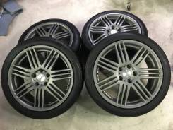 R18 спорт диски Lehrmeister + 215/45R18 протектор 80% (ЛЕТО) №M-KO26.4. 7.5x18 5x114.30 ET50