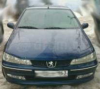 Стекло фары Peugeot 406, правое переднее