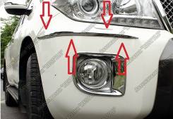 Накладка на бампер. Toyota Land Cruiser. Под заказ