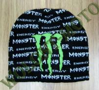 Шапка Черный с белым Monster