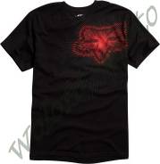 Футболка Fox S Черный Fox Focused SS Tee 04848-001-003