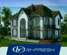 M-fresh Cad!llac (Новый проект просторного и современного дома! ). 200-300 кв. м., 2 этажа, 5 комнат, бетон