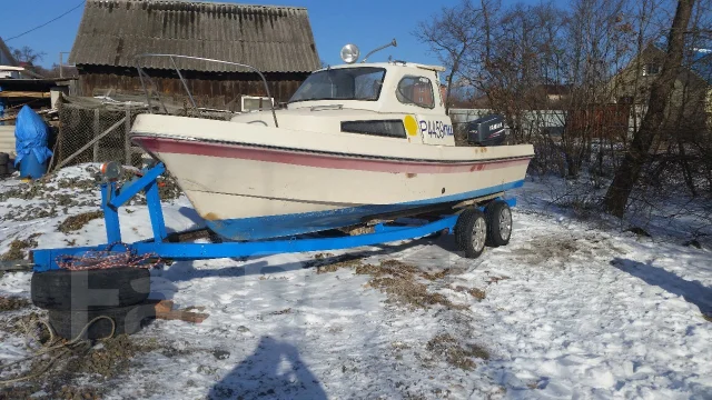 Yamaha Fish 22. 1992 ���, ����� 7��., ��������� ���������, 80��.�., ������. ��� ����� �� ������������ ����