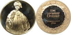 Германия Медаль Rembrandt в 1632 Серебро 925 ПРУФ