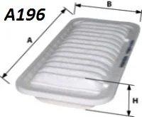 ������ ��������� 17801-23030, A196 ����