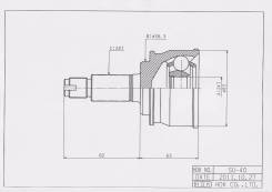 Шрус подвески. Suzuki Escudo, TD94W, TD54W, TA74W