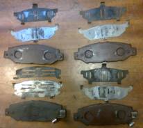 Колодка тормозная. Lexus SC300, UZZ30, JZZ31 Lexus SC400, UZZ30, JZZ31 Lexus LS400, UZZ30, UCF20, JZZ31 Lexus GS300, JZS147 Toyota: Crown Majesta, Sup...
