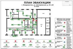 Разработка планов эвакуации.