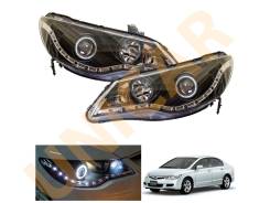 Линза фары. Honda Civic Hybrid Honda Civic Двигатели: LDA2, R18A1, R16A1, R16A2, R18A2. Под заказ