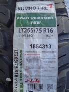 Kumho Road Venture M/T KL71. Грязь MT, 2016 год, без износа, 4 шт