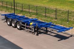 Grunwald. Контейнеровоз низкорамный Gr-VCSt Low-bed(1x20’’,1x30’,1x40’), 32 350 кг.
