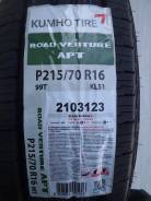 Kumho Road Venture APT KL51. Летние, 2016 год, без износа, 4 шт