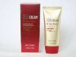 Солнцезащитный ВВ-крем 3W CLINIC UV Sun Block BB CREAM -