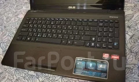Asus K52DE. 15", ��� 2048 ��, ���� 320���, WiFi: 1, Bluetooth: 1 ����