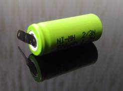 Аккумулятор размера 2/3N, 1,2 V, 500 mAh для сигнализаций и др.