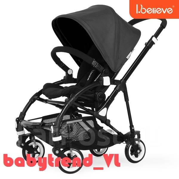 Bugaboo bee 3 all black best sale